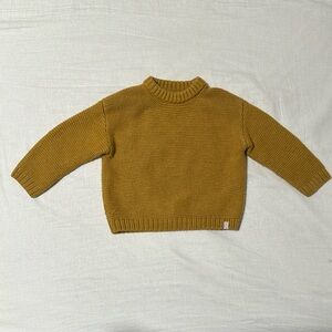 Zara kids sweater - mustard color 18-24month